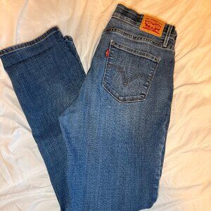 Levi’s 525 Perfect Waist Straight – Dark wash– Size 12